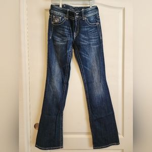Miss Me Jeans w/rhinestone detail 29/35